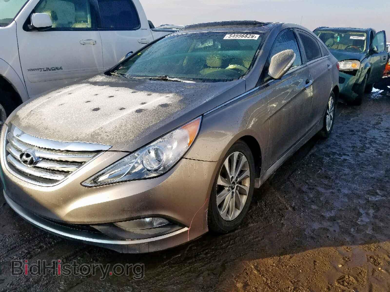 2014 HYUNDAI SONATA - VIN: 5NPEC4AC0EH833692 - Фото 2