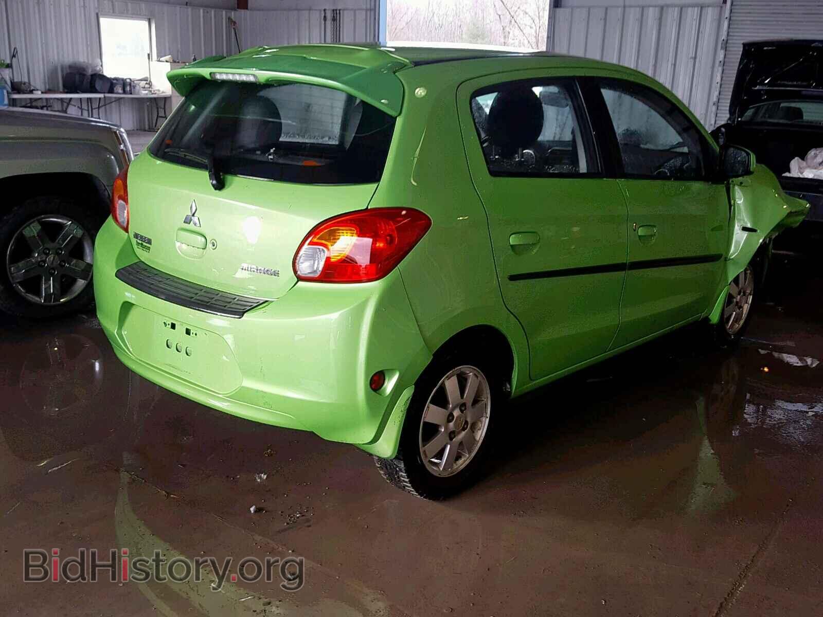 2014 MITSUBISHI MIRAGE - VIN: ML32A4HJ9EH003226 - Фото 4
