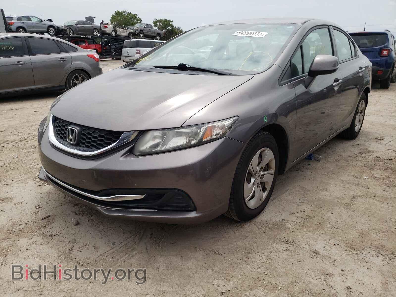 2013 HONDA CIVIC - VIN: 19XFB2F57DE032573 - Фото 2