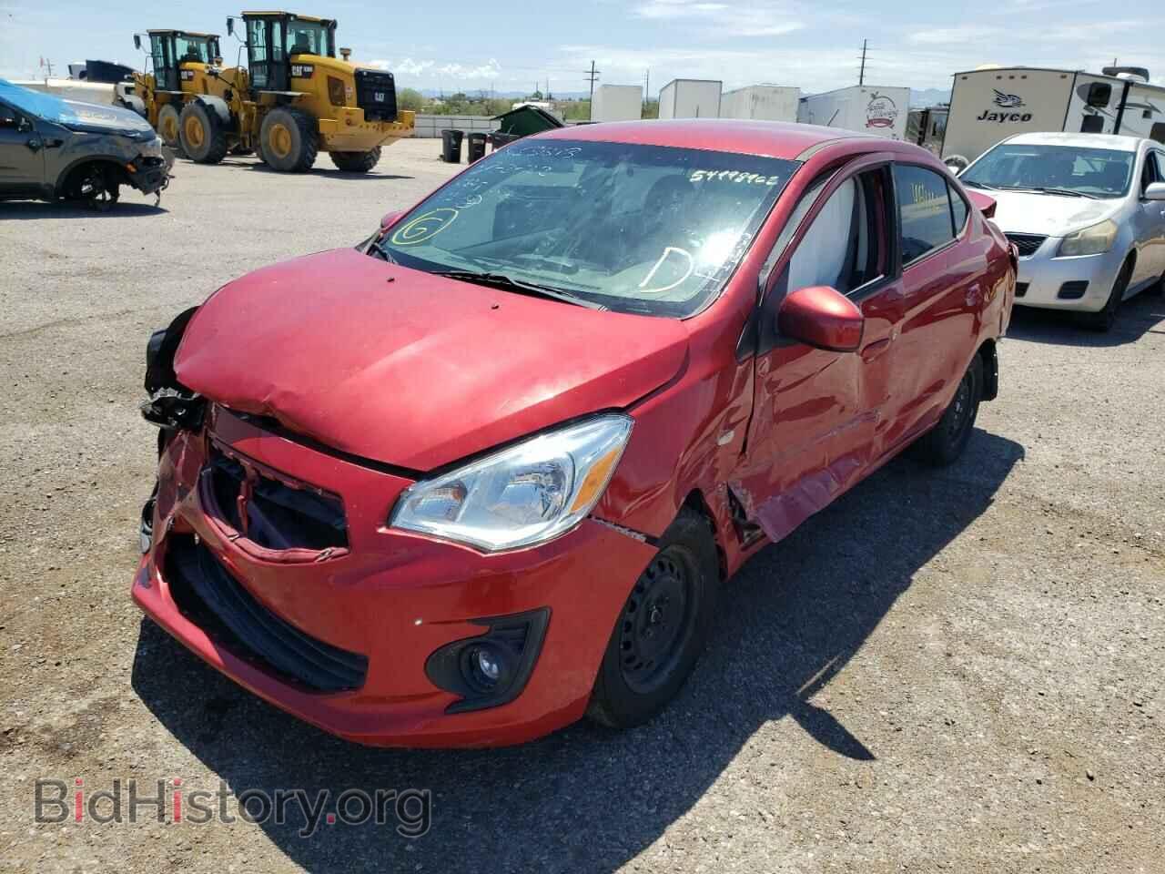 2017 MITSUBISHI MIRAGE - VIN: ML32F3FJ7HHF11166 - Фото 2