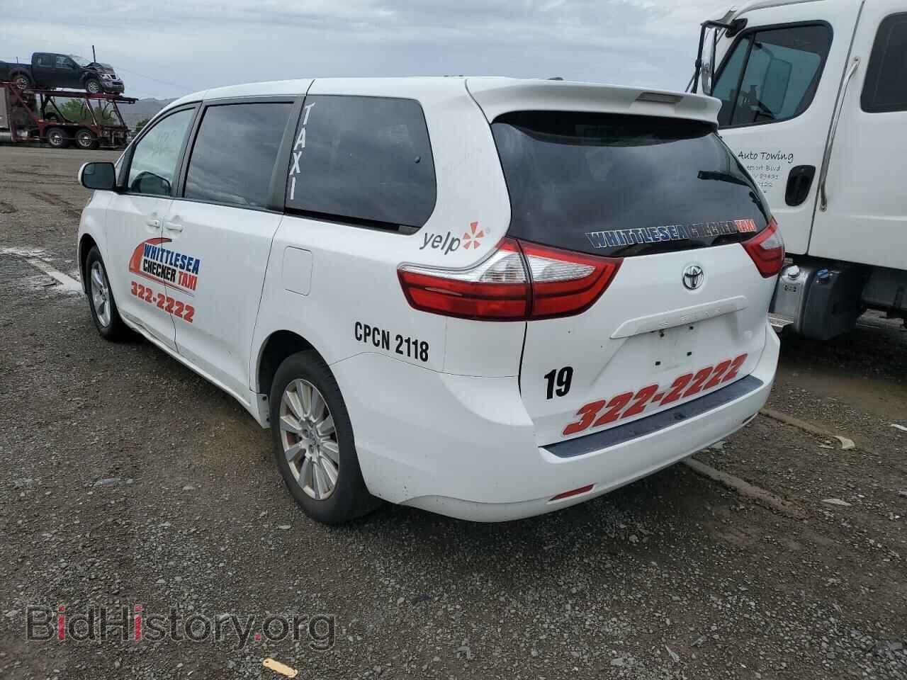 2017 TOYOTA SIENNA - VIN: 5TDJZ3DC7HS149353 - Фото 3