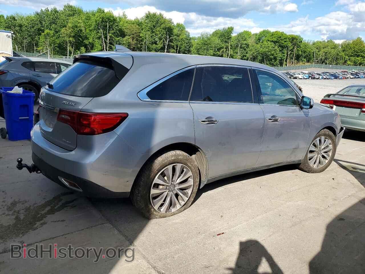 2016 ACURA MDX - VIN: 5FRYD4H49GB022661 - Фото 3