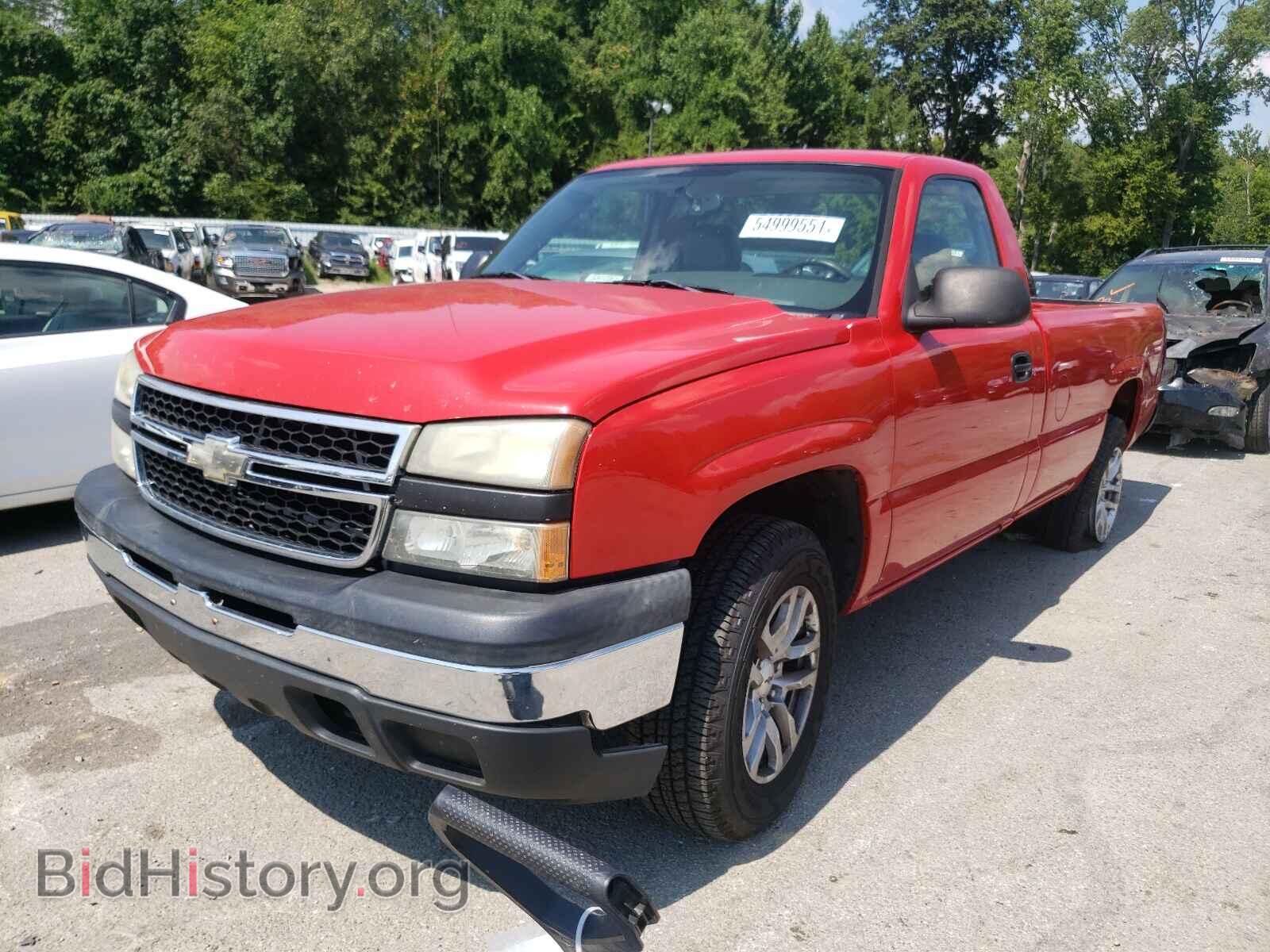 2006 CHEVROLET SILVERADO - VIN: 1GCEK14VX6E281165 - Фото 2