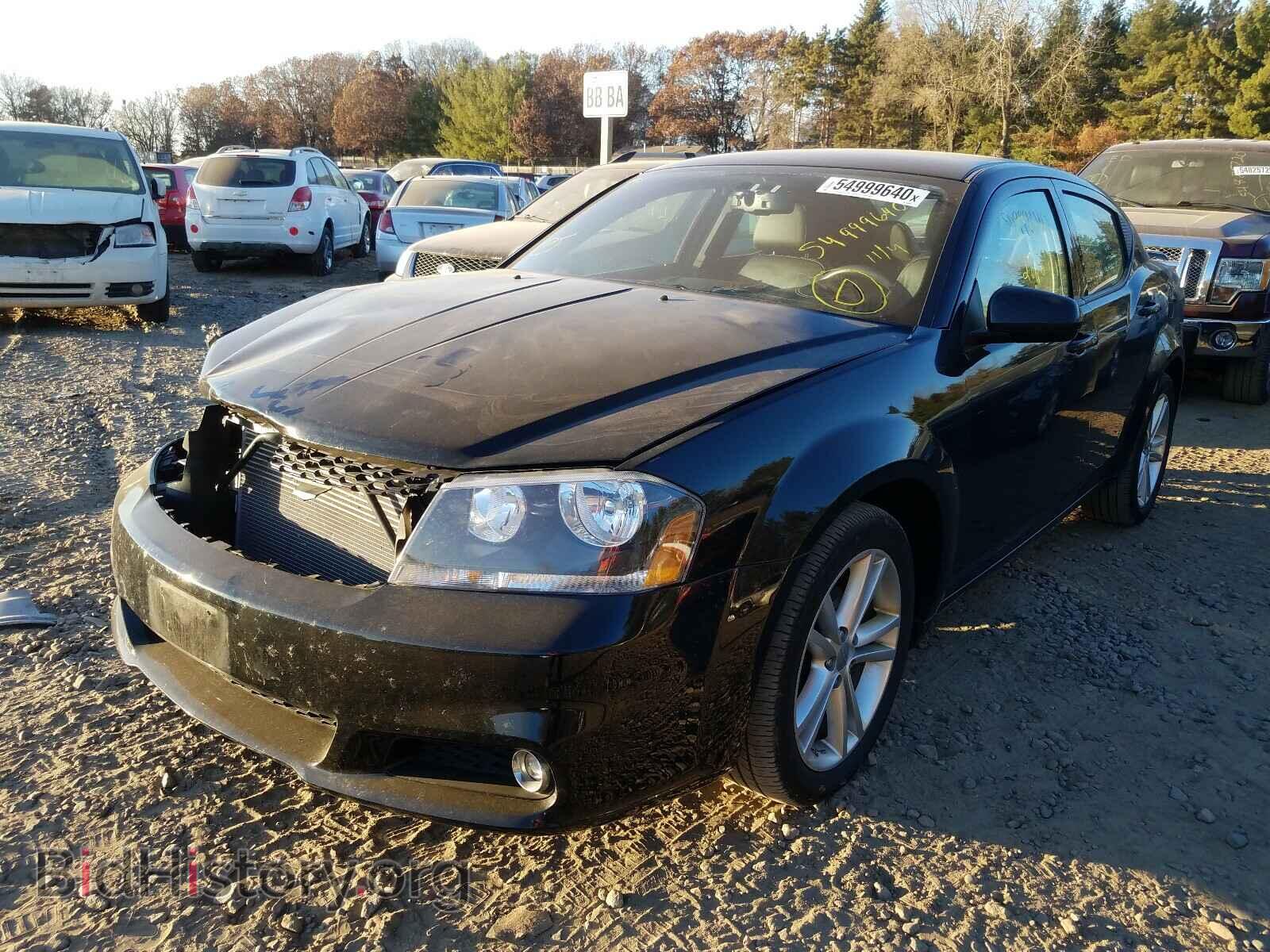 2013 DODGE AVENGER - VIN: 1C3CDZCB6DN596909 - Фото 2
