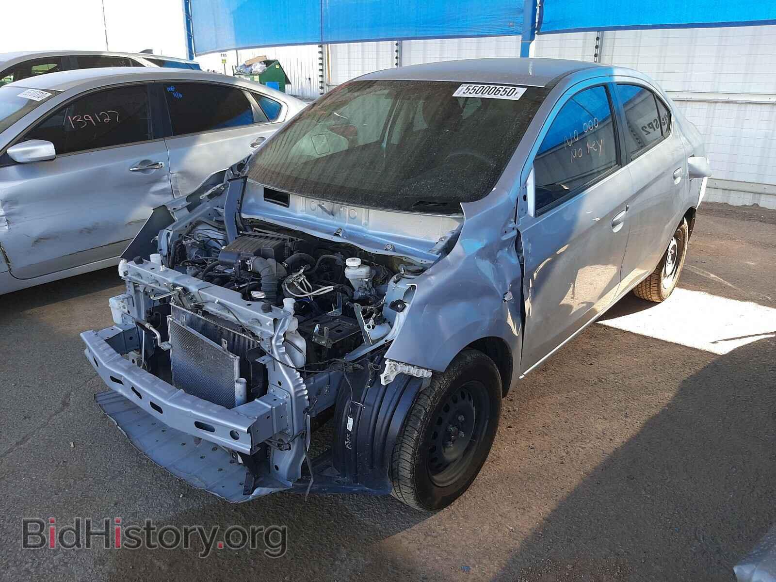 2017 MITSUBISHI MIRAGE - VIN: ML32F3FJ3HHF07969 - Фото 2