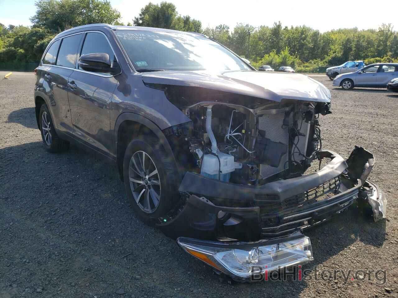 Photo 5TDJZRFH8KS575703 - TOYOTA HIGHLANDER 2019