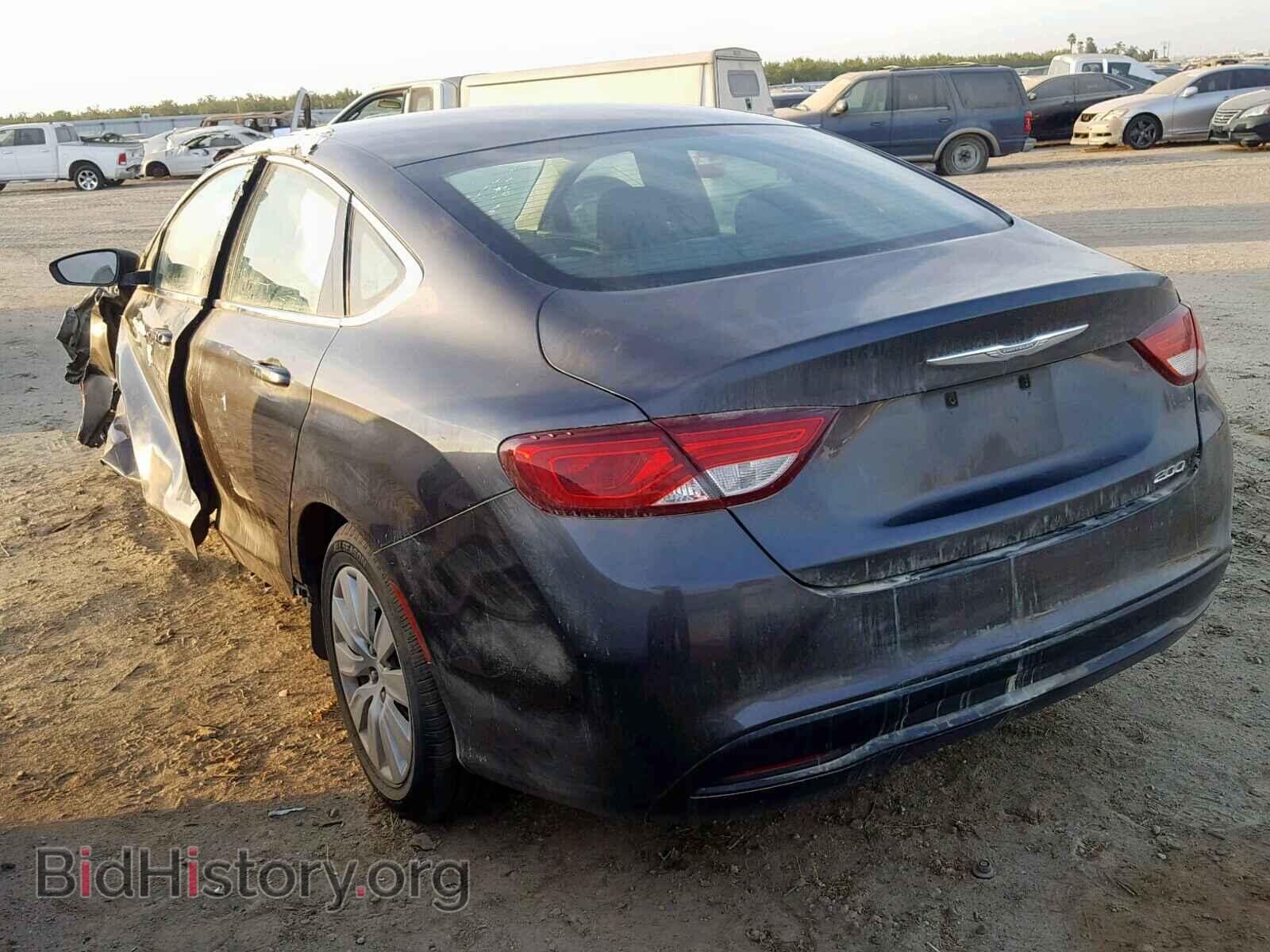 2016 CHRYSLER 200 - VIN: 1C3CCCFB2GN189752 - Фото 3