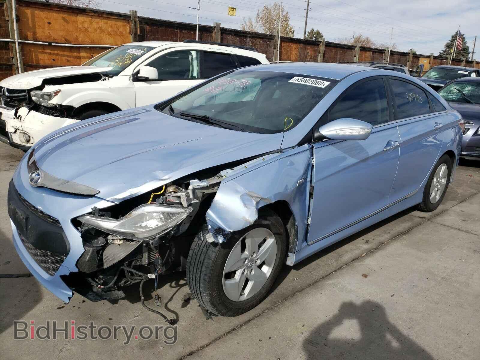 2012 HYUNDAI SONATA - VIN: KMHEC4A42CA022288 - Фото 2