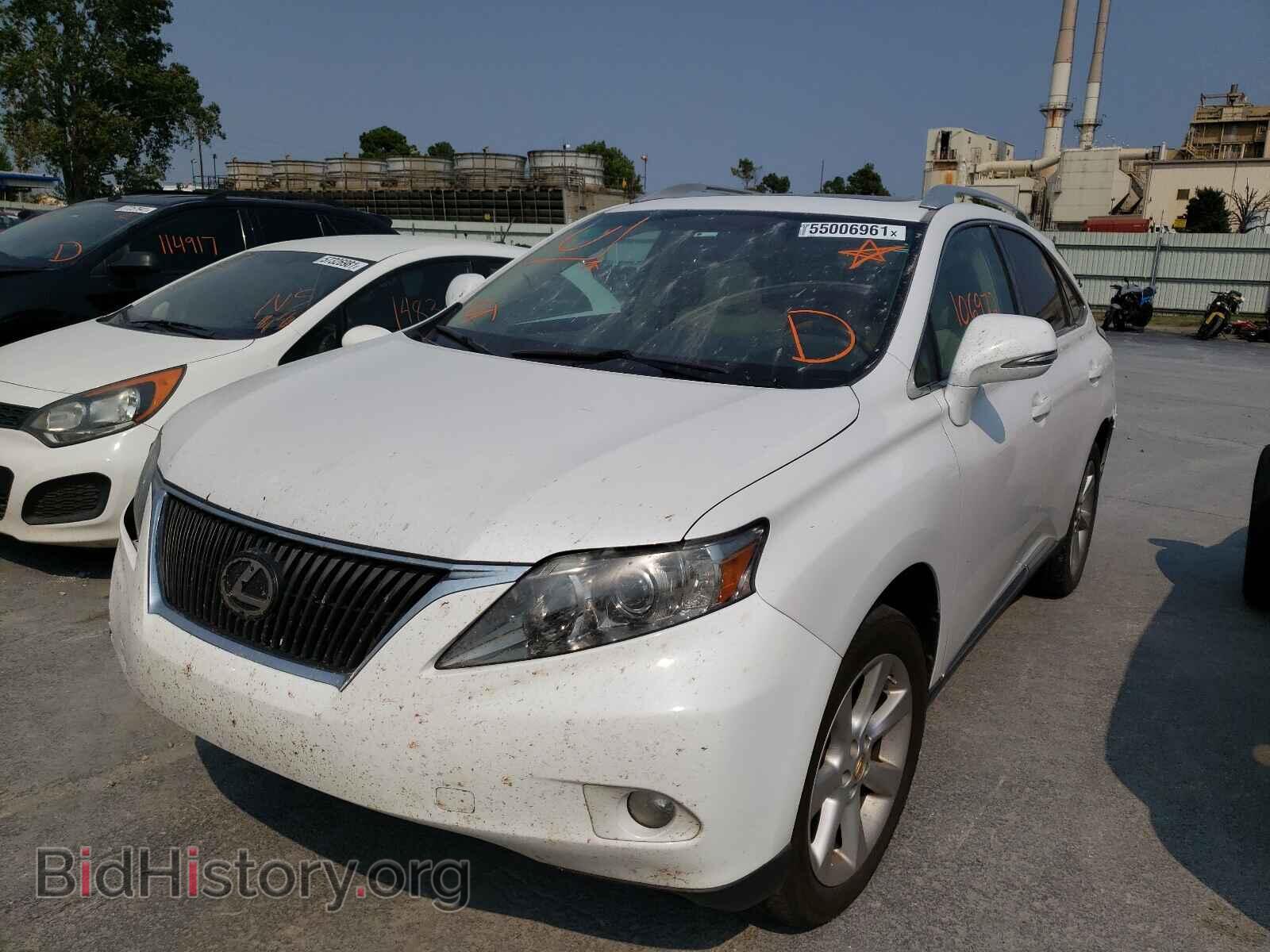 2011 LEXUS RX350 - VIN: 2T2BK1BA0BC110680 - Фото 2