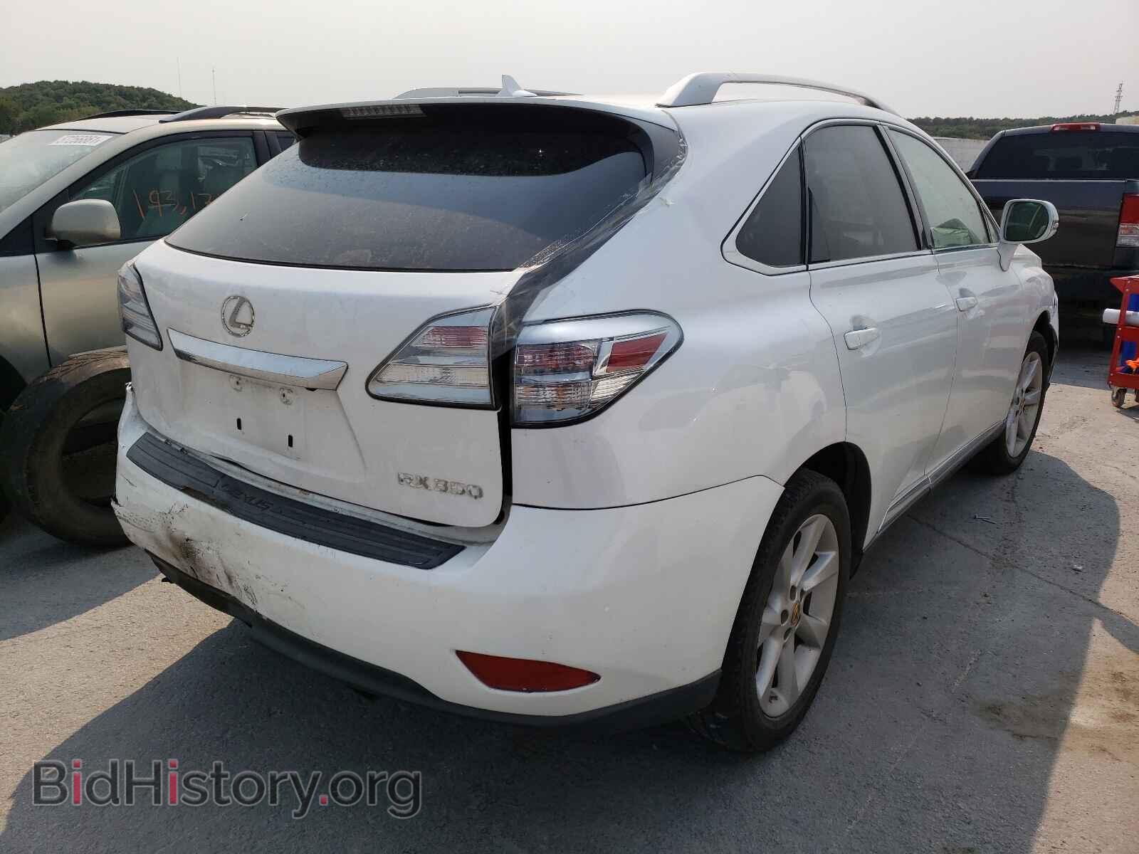 2011 LEXUS RX350 - VIN: 2T2BK1BA0BC110680 - Фото 4