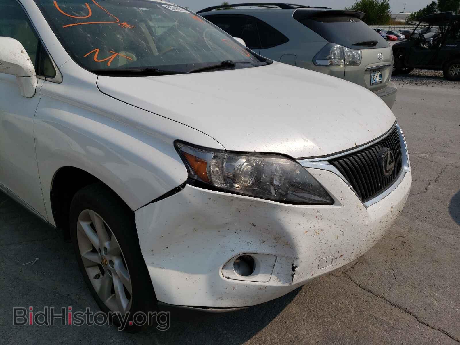 2011 LEXUS RX350 - VIN: 2T2BK1BA0BC110680 - Фото 9