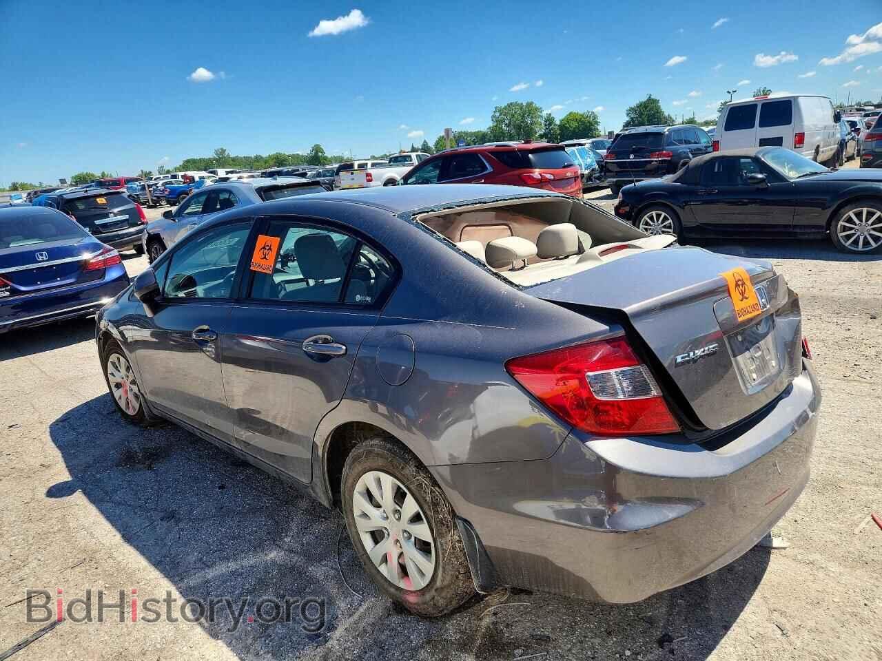 2012 HONDA CIVIC - VIN: 19XFB2F51CE086868 - Фото 2