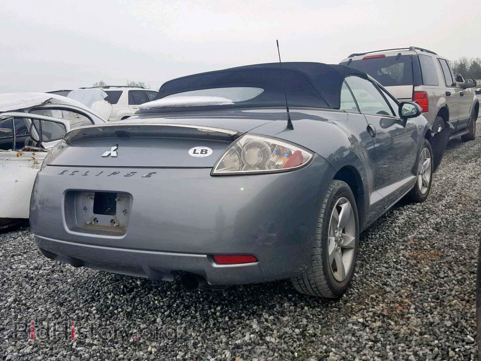 2007 MITSUBISHI ECLIPSE - VIN: 4A3AL25F17E010812 - Photo 4