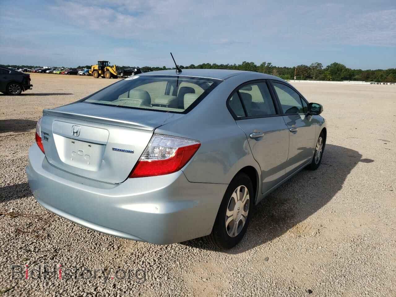 2012 HONDA CIVIC - VIN: JHMFB4F32CS004359 - Фото 4
