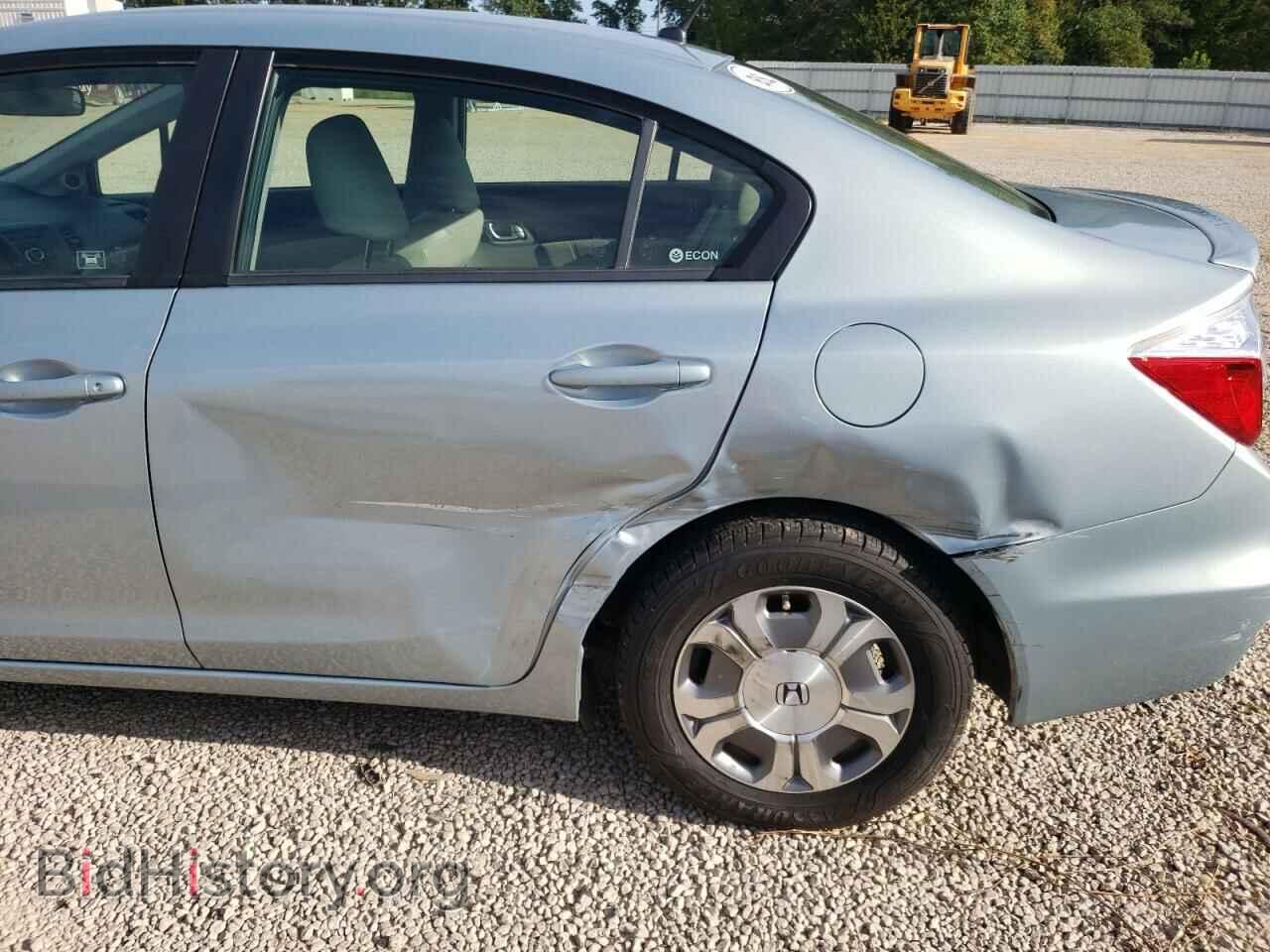 2012 HONDA CIVIC - VIN: JHMFB4F32CS004359 - Фото 9