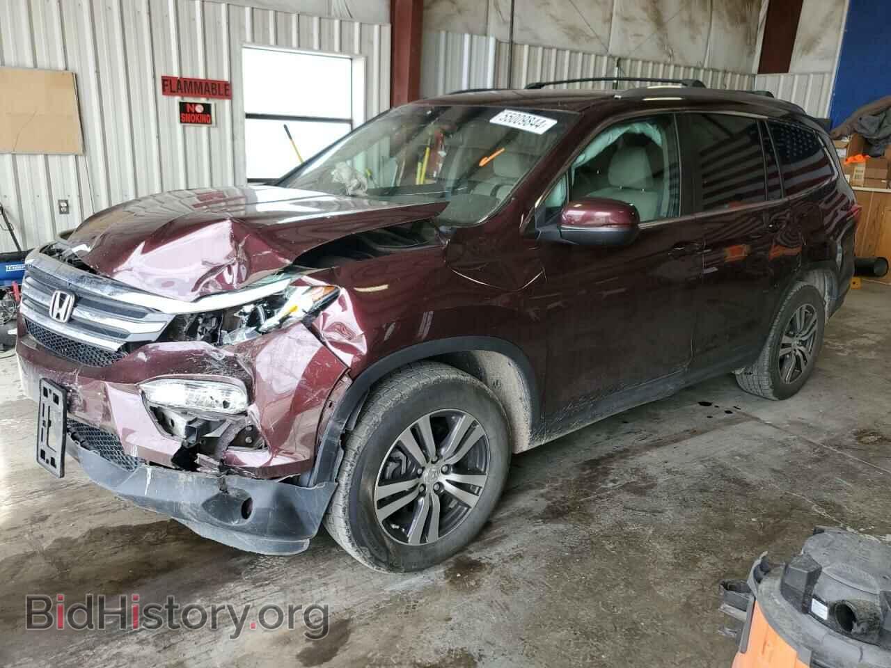 Фотография 5FNYF6H35GB072763 - HONDA PILOT 2016