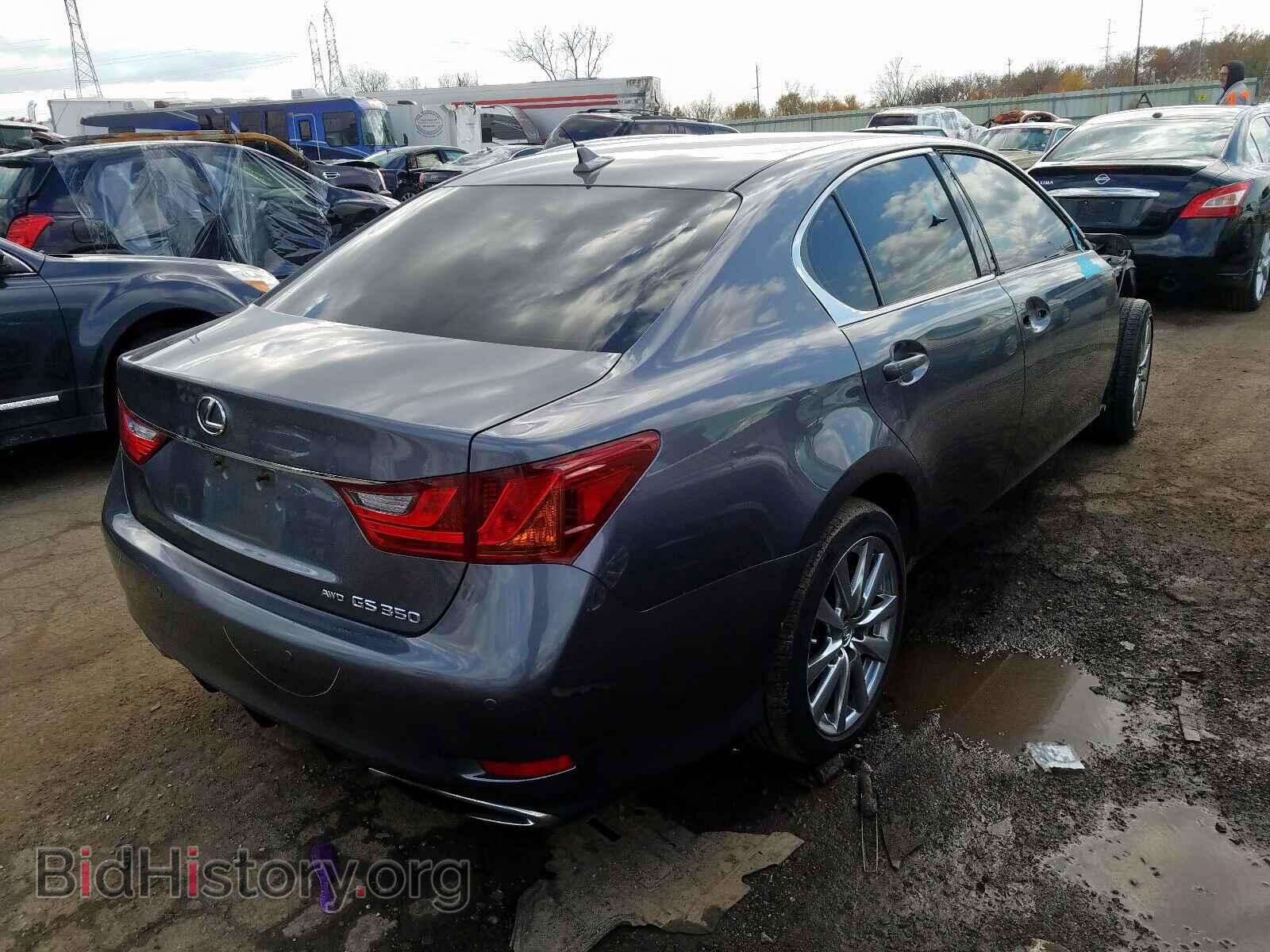 2013 LEXUS GS350 - VIN: JTHCE1BL2D5005381 - Фото 4