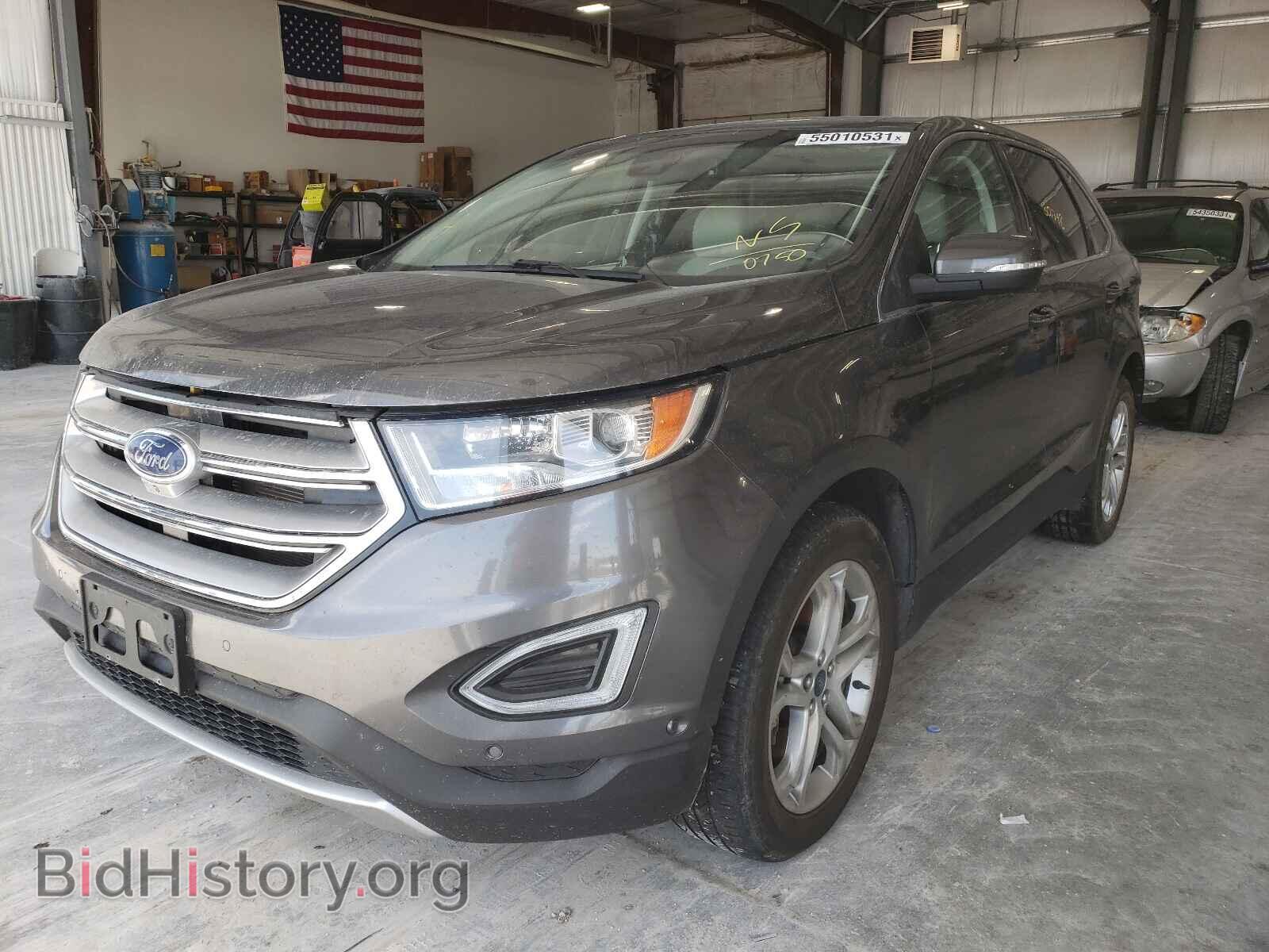 2015 FORD EDGE - VIN: 2FMPK4K83FBB30750 - Фото 2