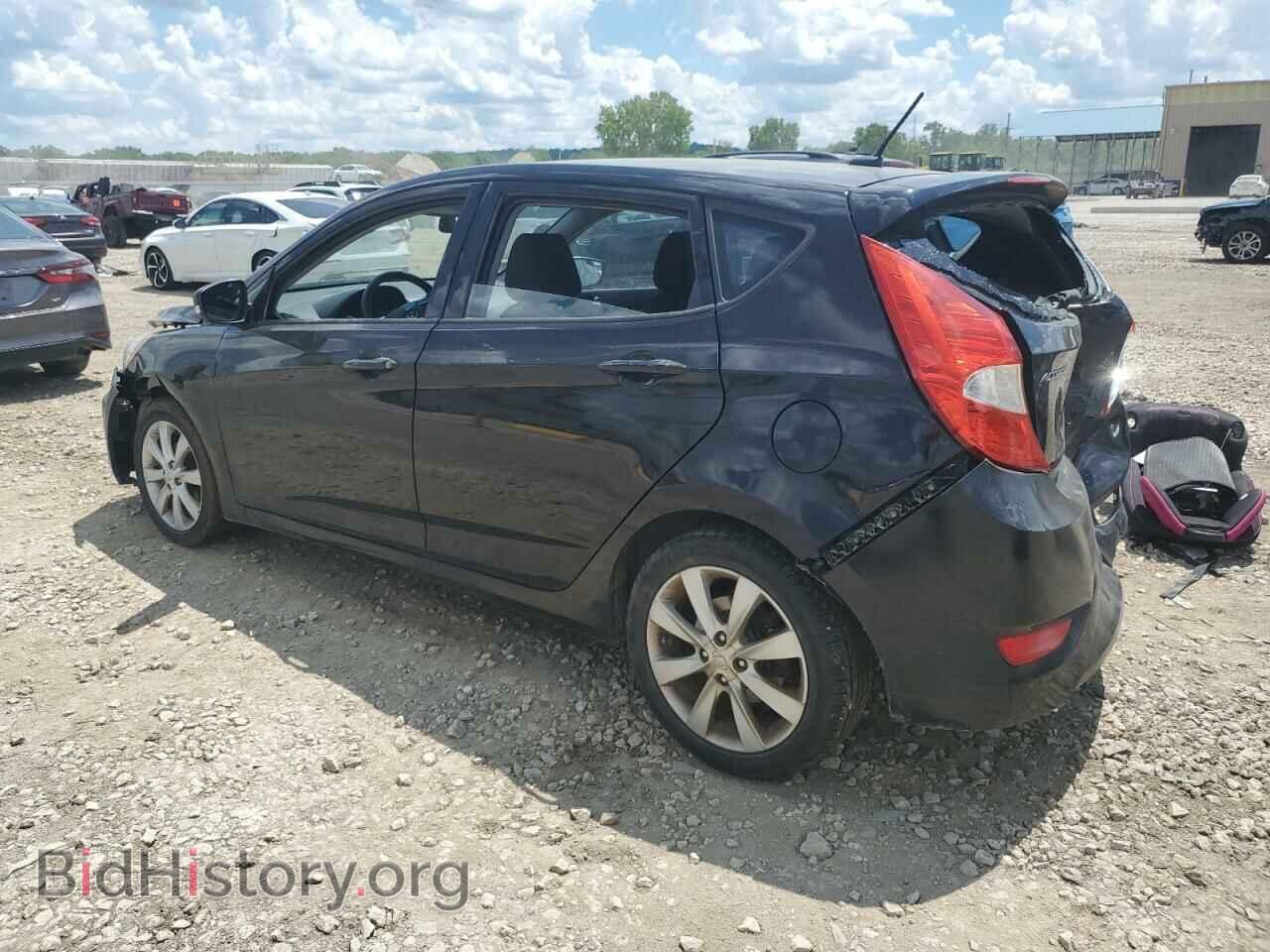 2013 HYUNDAI ACCENT - VIN: KMHCU5AE3DU074788 - Фото 2