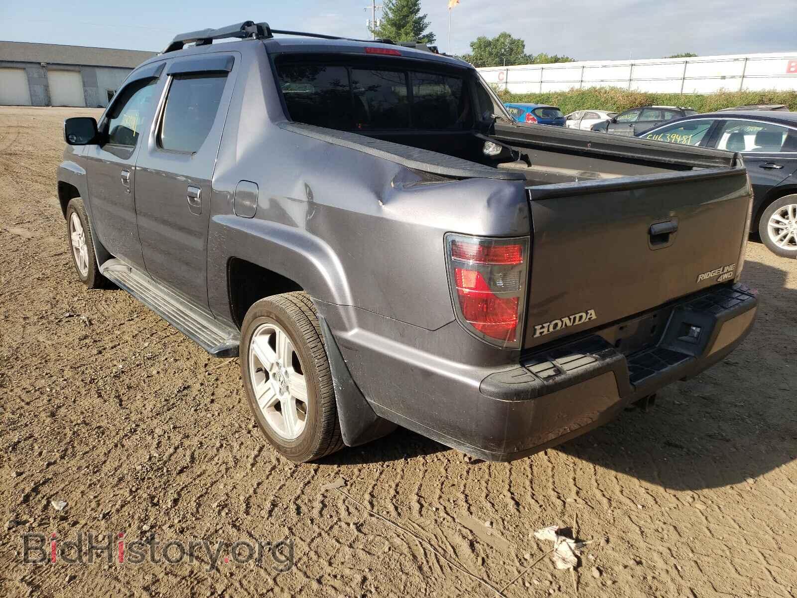 2014 HONDA RIDGELINE - VIN: 5FPYK1F54EB001609 - Фото 3
