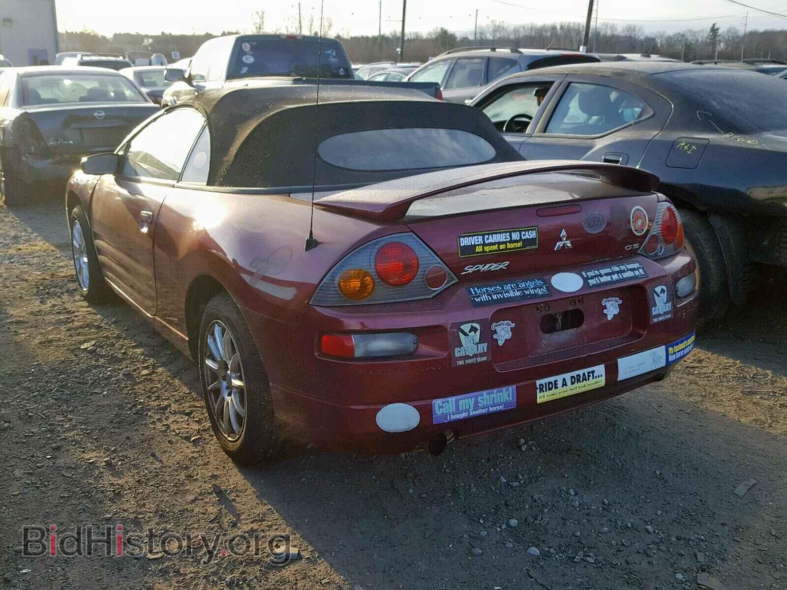 2003 MITSUBISHI ECLIPSE - VIN: 4A3AE45G03E078981 - Фото 3