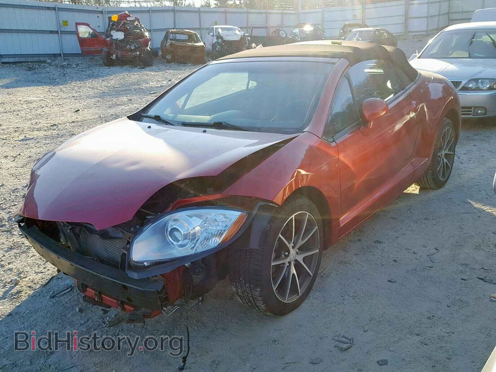 2011 MITSUBISHI ECLIPSE - VIN: 4A37L3ET1BE002403 - Фото 2
