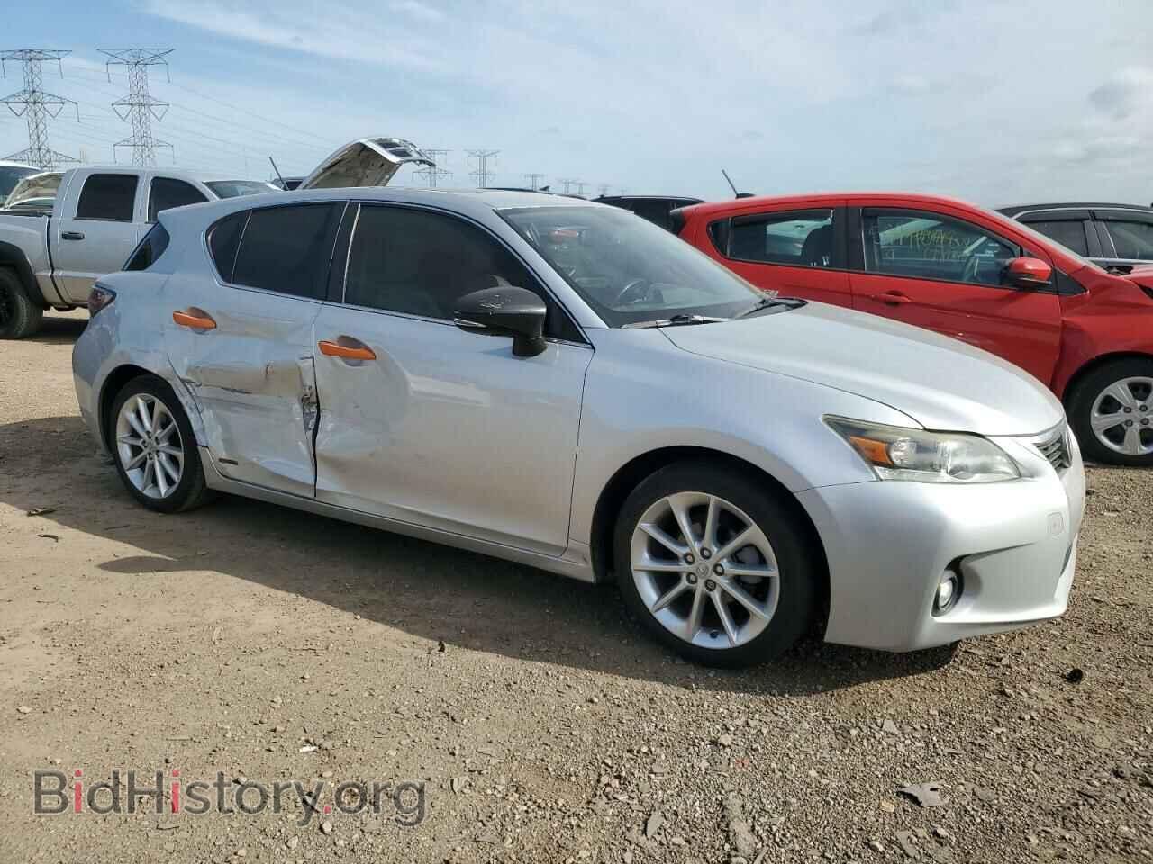 2012 LEXUS CT 200 - VIN: JTHKD5BH9C2074084 - Фото 4