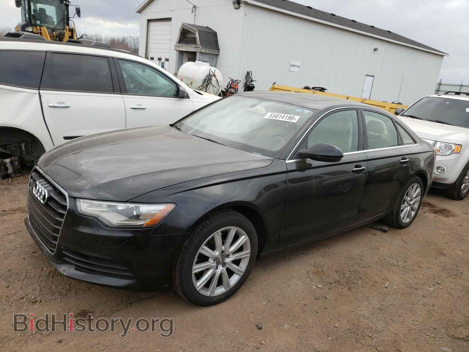 2014 AUDI A6 - VIN: WAUGFAFC6EN054799 - Фото 2