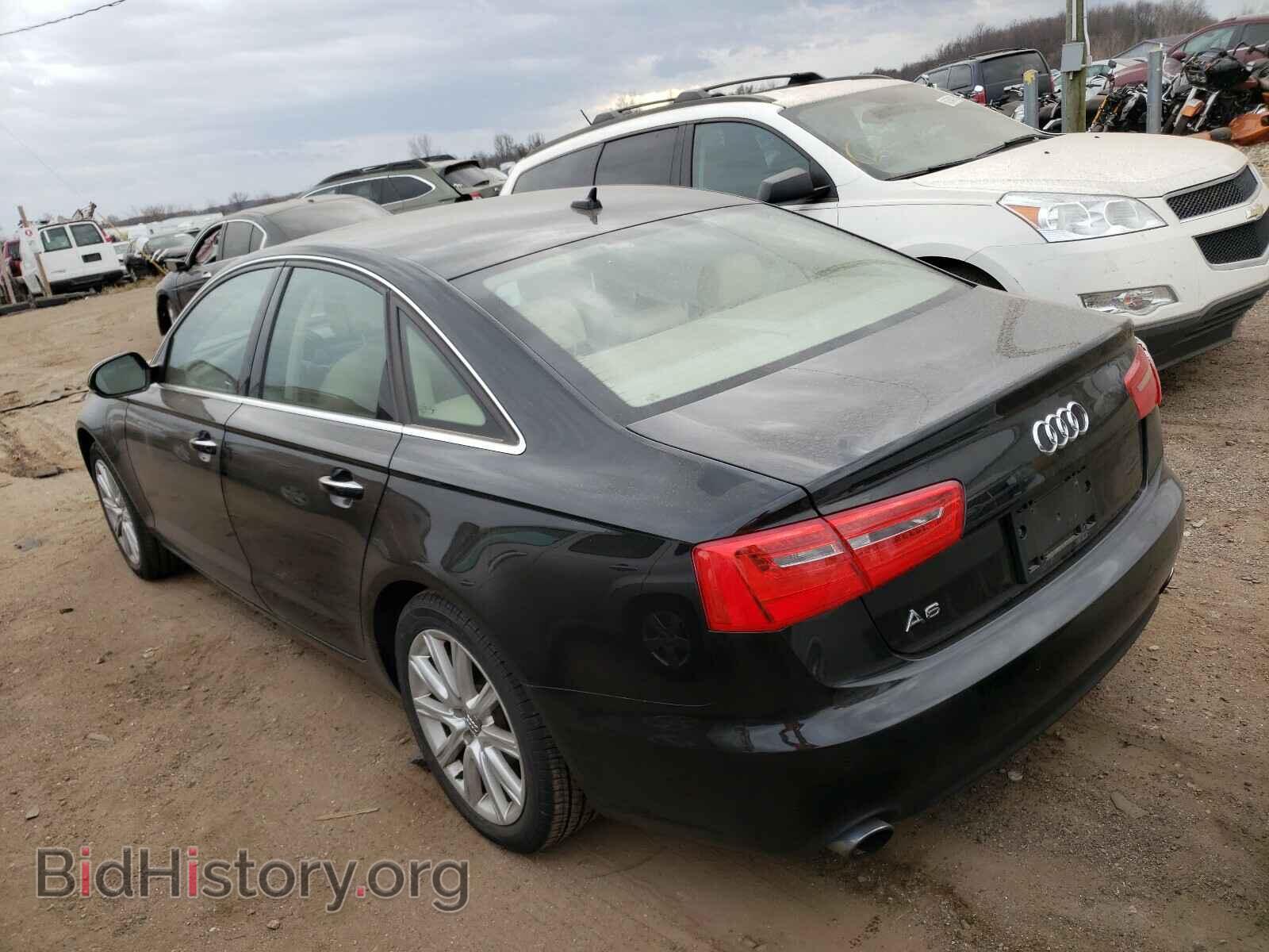 2014 AUDI A6 - VIN: WAUGFAFC6EN054799 - Фото 3