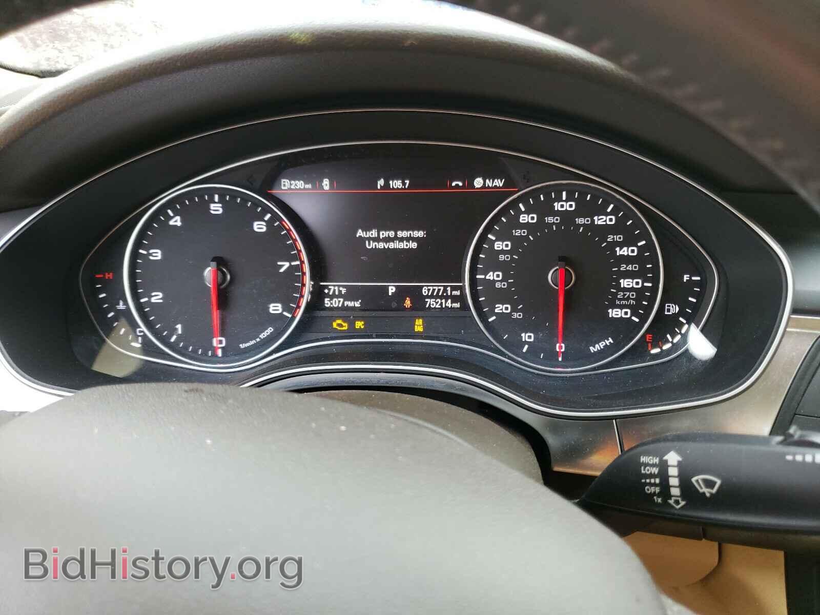 2014 AUDI A6 - VIN: WAUGFAFC6EN054799 - Фото 8