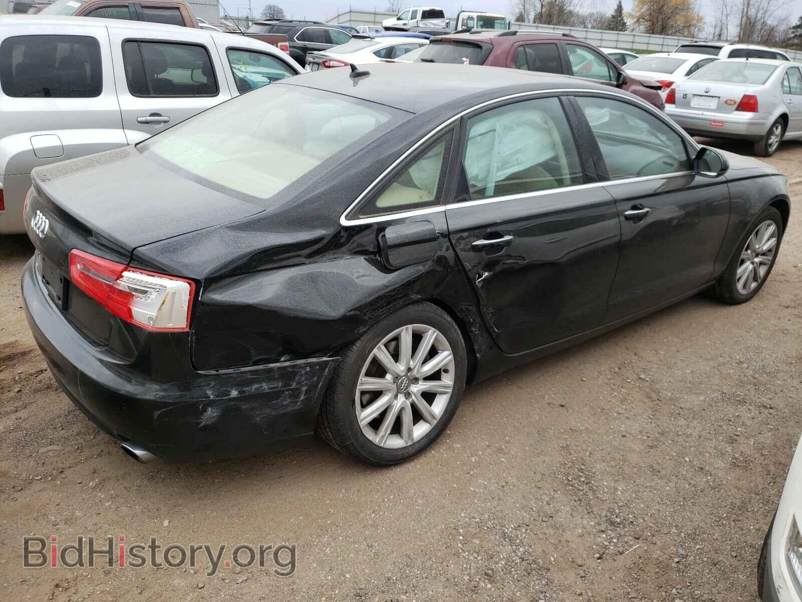 2014 AUDI A6 - VIN: WAUGFAFC6EN054799 - Фото 9