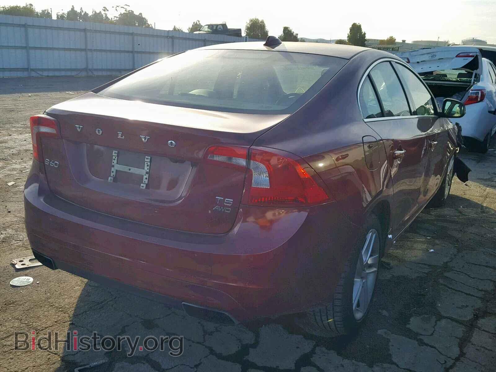2014 VOLVO S60 - VIN: YV1612FHXE2291872 - Фото 4