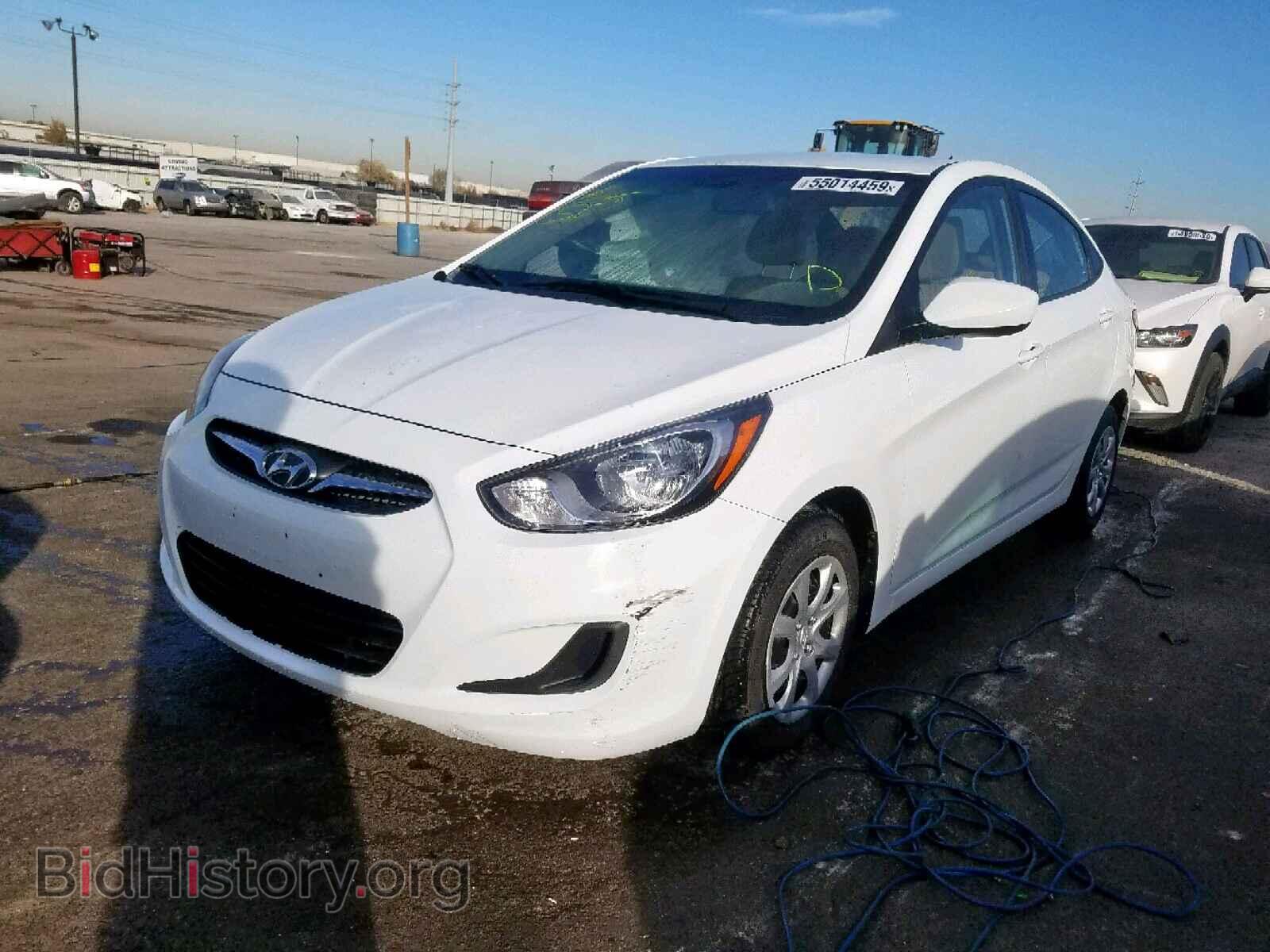 2014 HYUNDAI ACCENT - VIN: KMHCT4AE5EU752617 - Фото 2