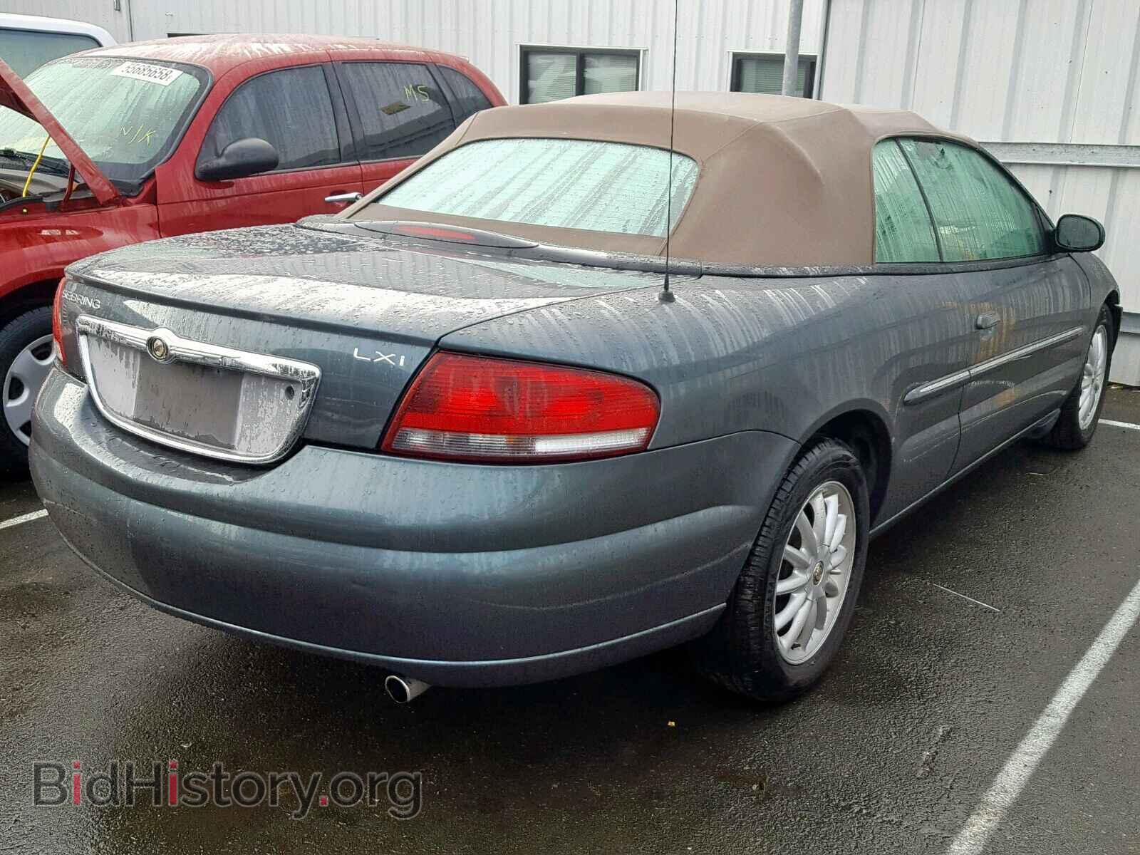 2002 CHRYSLER SEBRING - VIN: 1C3EL55R32N280380 - Фото 4