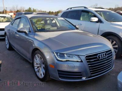 2012 Audi A7 A7 Premium, gray — VIN WAUYGAFC5CN054811, Copart