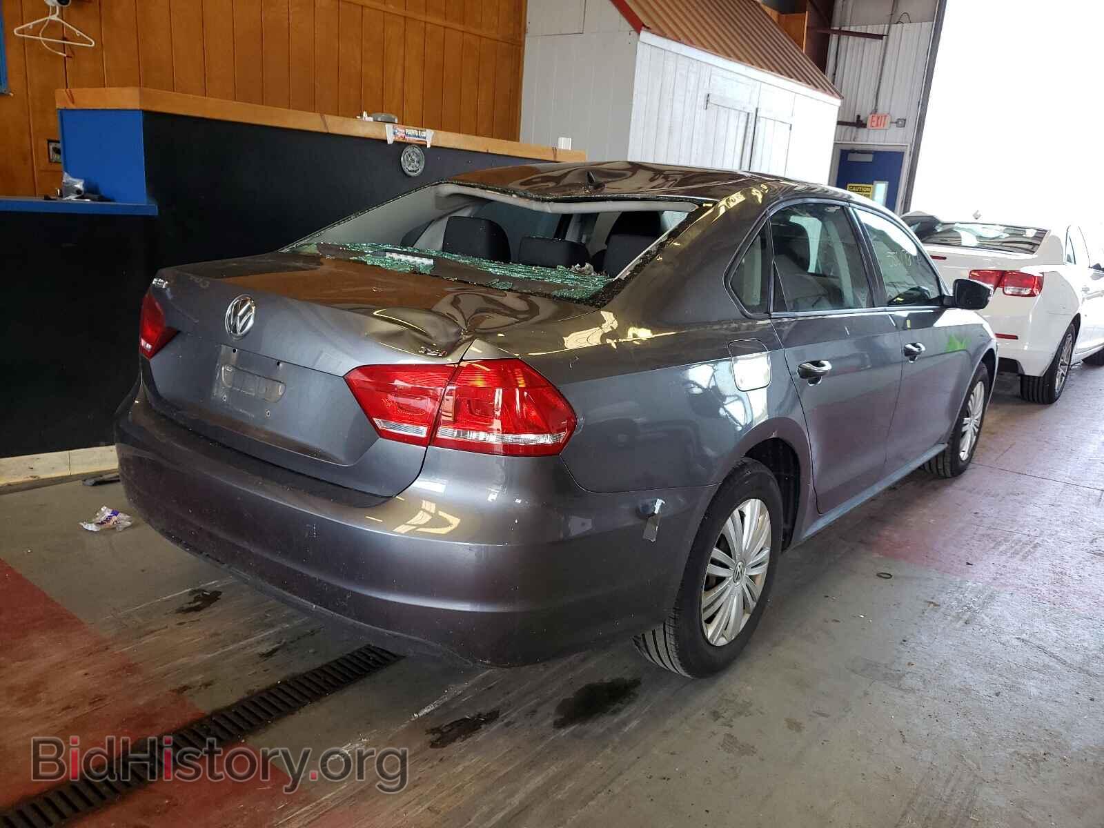 2014 VOLKSWAGEN PASSAT - VIN: 1VWAT7A32EC077663 - Фото 4