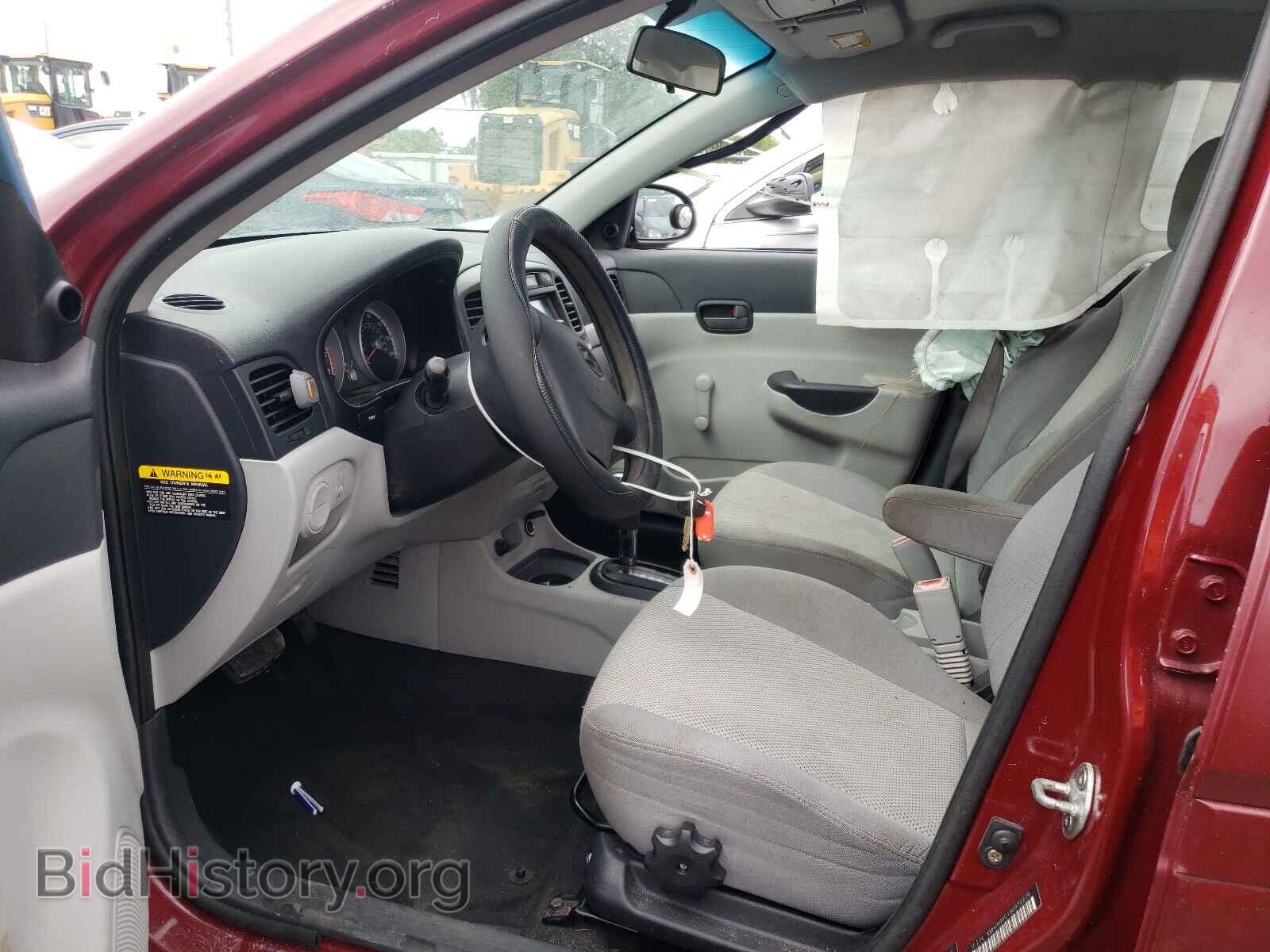 2009 HYUNDAI ACCENT - VIN: KMHCN46C19U372276 - Фото 5