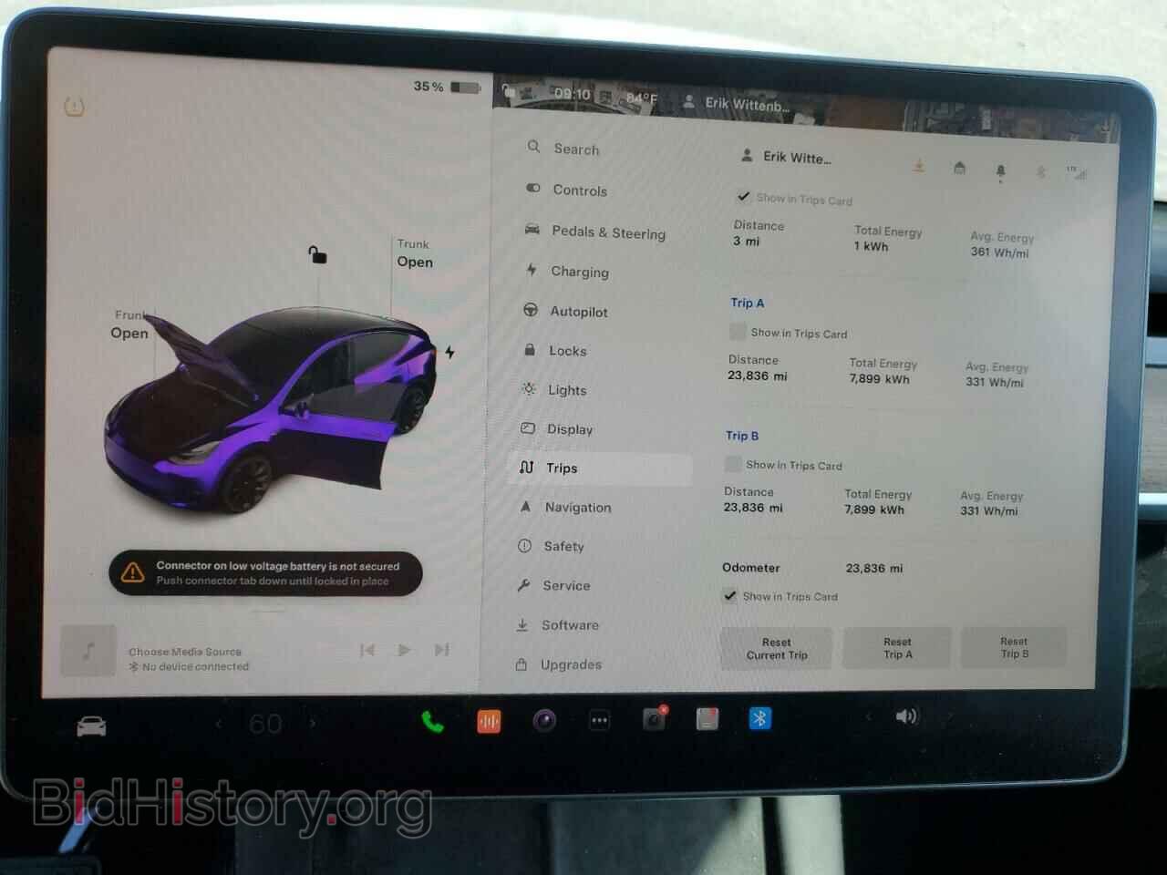 2022 TESLA MODEL Y - VIN: 7SAYGAEE3NF492611 - Фото 9