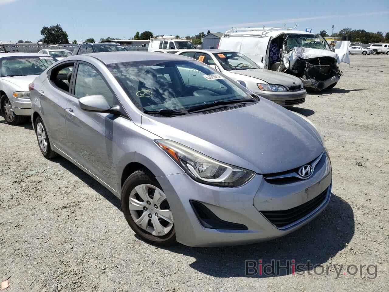 Фотография 5NPDH4AE3GH715671 - HYUNDAI ELANTRA 2016