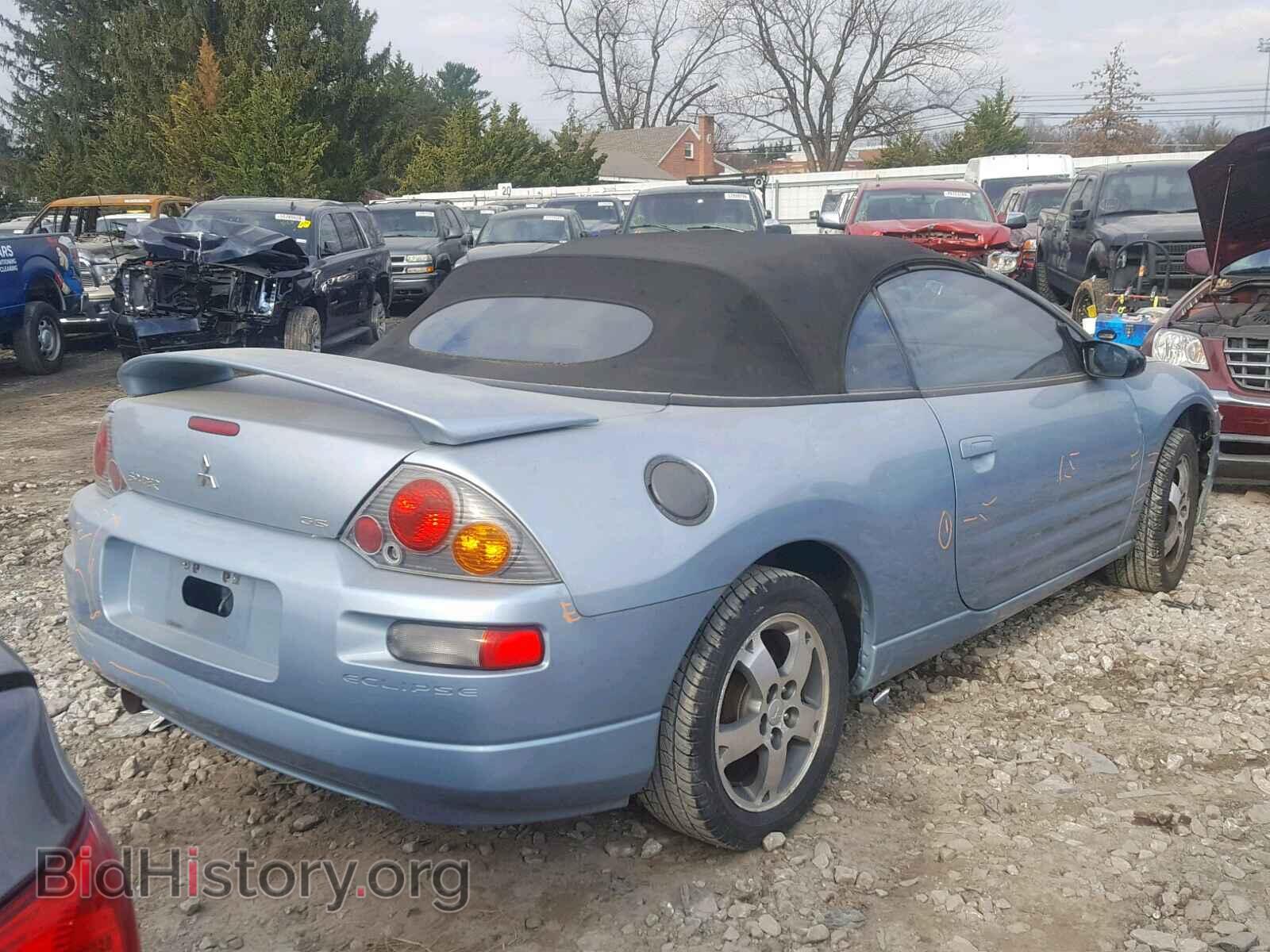 2004 MITSUBISHI ECLIPSE - VIN: 4A3AE45G04E052219 - Фото 4
