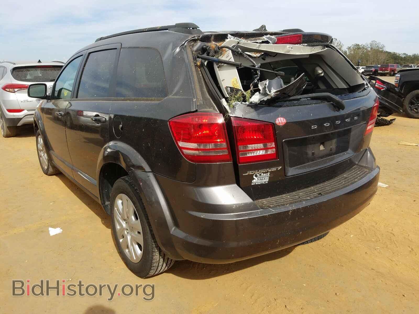 2017 DODGE JOURNEY - VIN: 3C4PDCAB7HT538603 - Фото 3