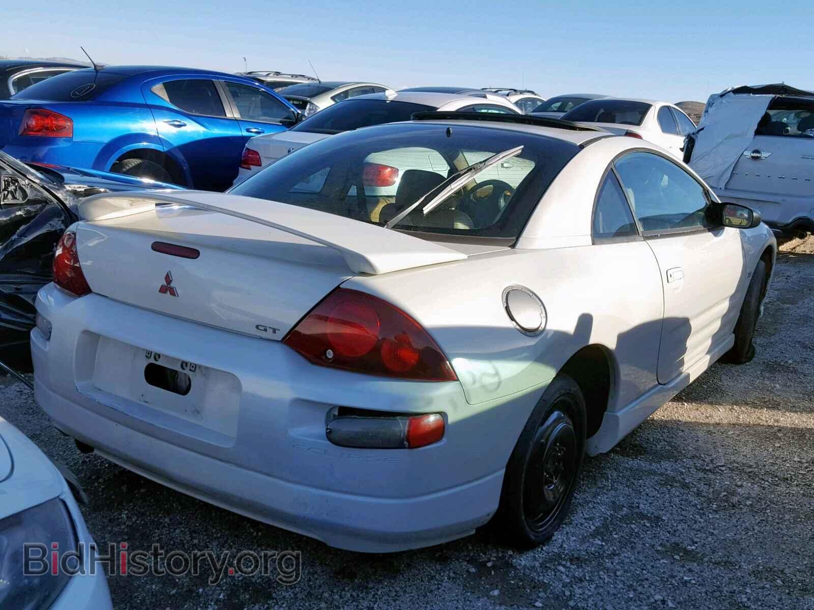2001 MITSUBISHI ECLIPSE - VIN: 4A3AC54H51E147442 - Фото 4