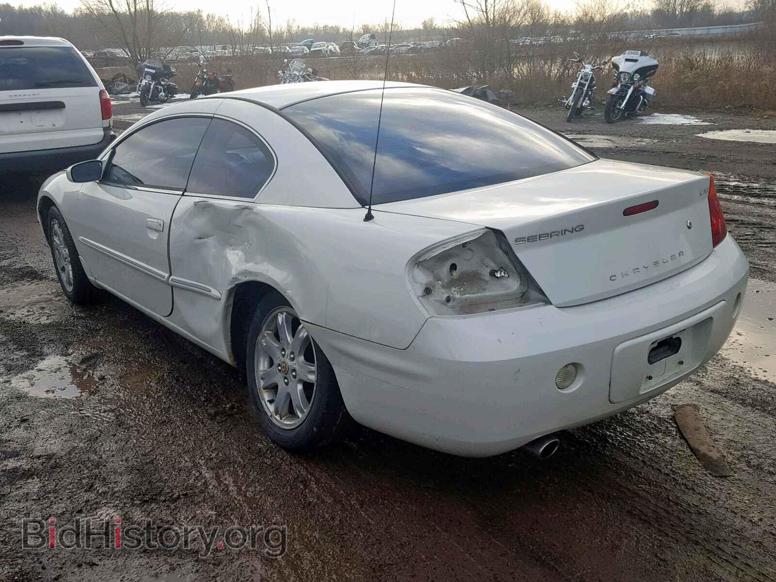 2002 CHRYSLER SEBRING - VIN: 4C3AG52HX2E087818 - Фото 3