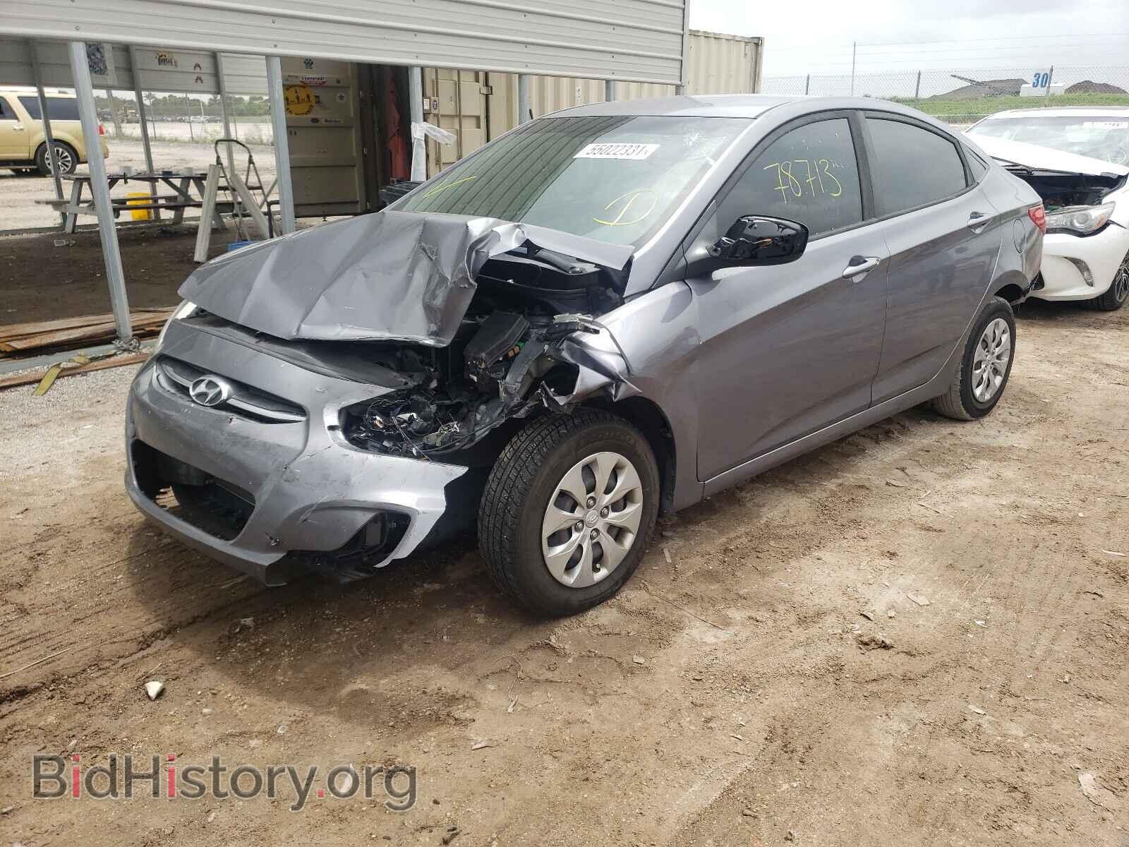 2017 HYUNDAI ACCENT - VIN: KMHCT4AE2HU167739 - Фото 2