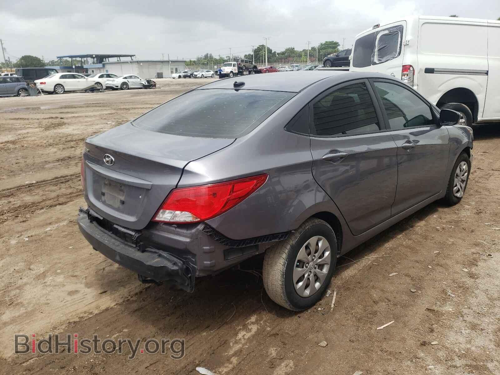 2017 HYUNDAI ACCENT - VIN: KMHCT4AE2HU167739 - Фото 4