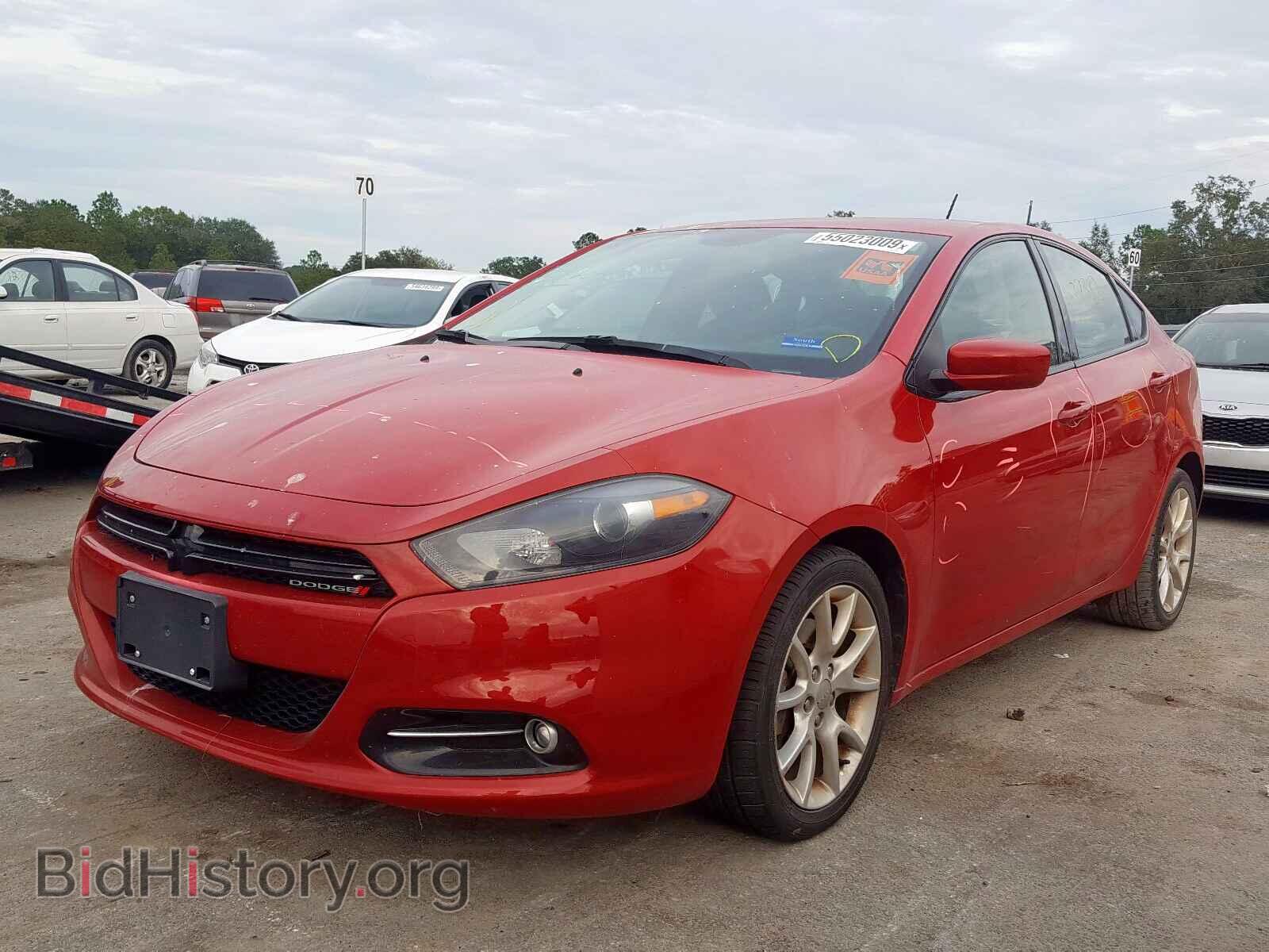 2013 DODGE DART - VIN: 1C3CDFBH8DD343911 - Фото 2