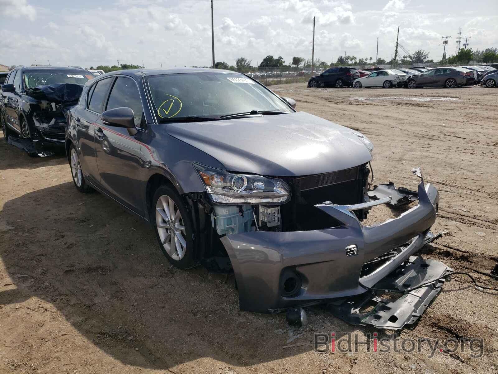 Photo JTHKD5BH3C2083184 - LEXUS CT 200 2012