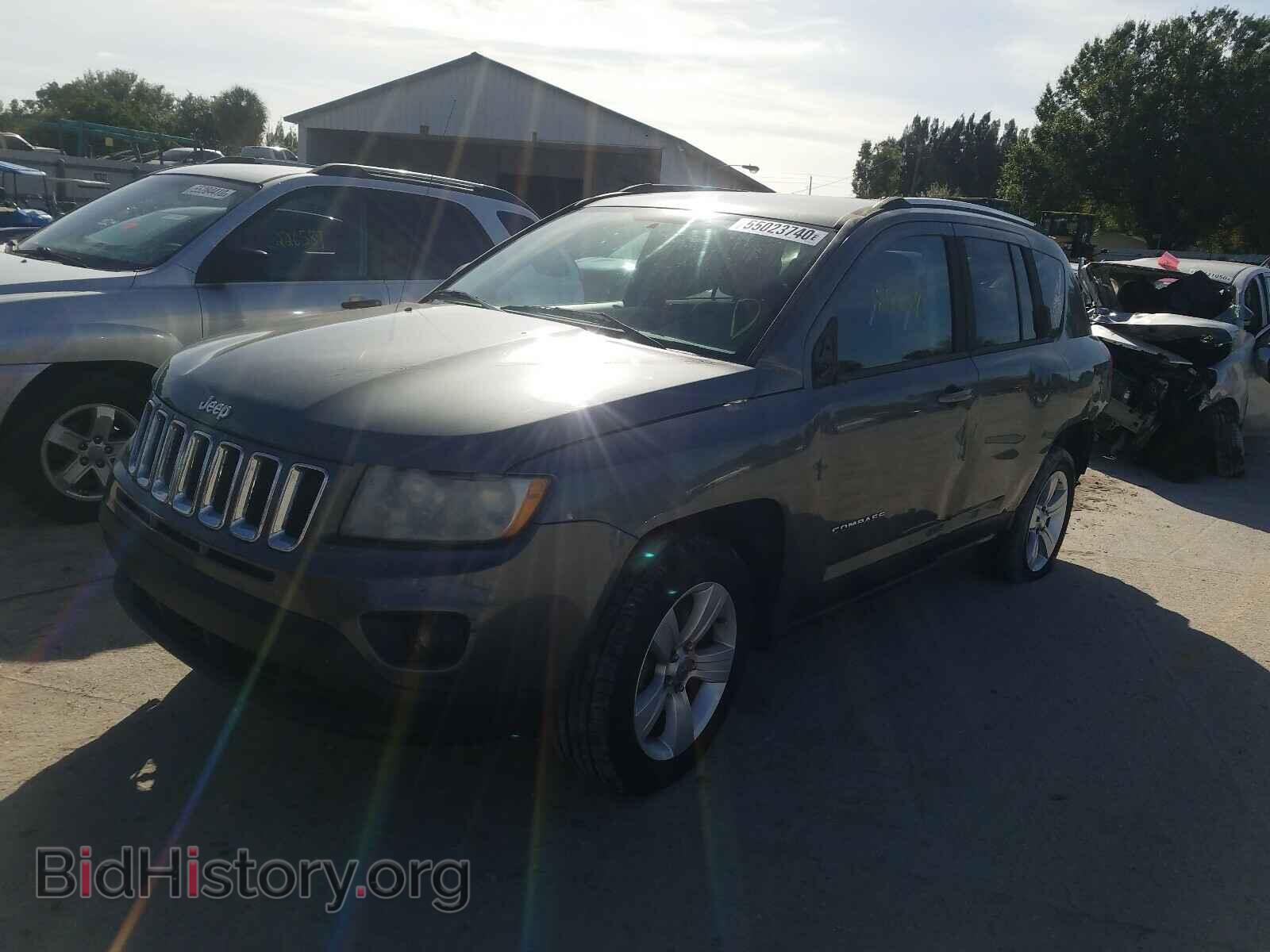 2012 JEEP COMPASS - VIN: 1C4NJCEB0CD634419 - Фото 2