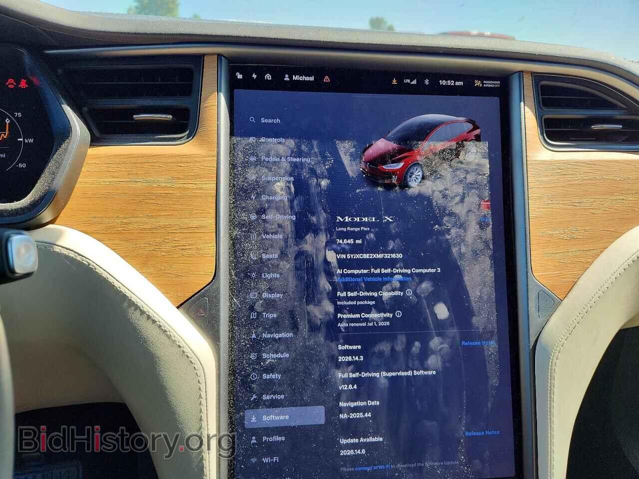 2021 TESLA MODEL X - VIN: 5YJXCBE2XMF321630 - Photo 9