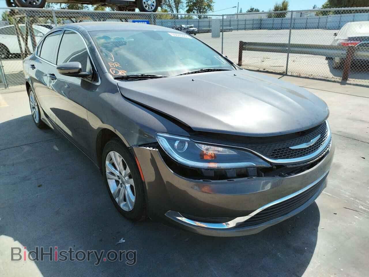 Фотография 1C3CCCAB4FN732850 - CHRYSLER 200 2015